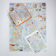 Load image into Gallery viewer, A Cheesemonger's Map of British & Irish Cheese 1000 Piece Jigsaw Puzzle