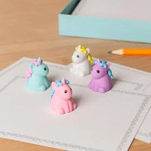 Load image into Gallery viewer, Erasers - Set of four unicorns