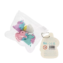 Load image into Gallery viewer, Erasers - Set of four unicorns