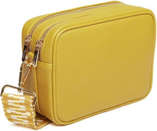 Load image into Gallery viewer, Alice Wheeler - Soho Duel Compartment Camera Bag - Ochre