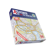 Load image into Gallery viewer, A-Z Map of Ipswich 1000 Piece Jigsaw