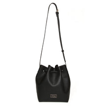 Load image into Gallery viewer, Alice Wheeler - Bucket Cross Body Bag - Black