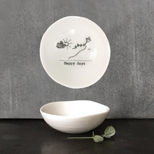Load image into Gallery viewer, East of India - Wobbly bowl - Happy Days