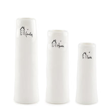 Load image into Gallery viewer, East of India - Trio of bud vases - Family home love