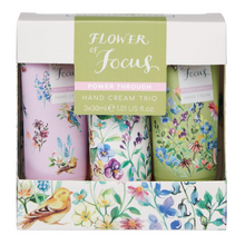 Load image into Gallery viewer, Flower of Focus - Hand Cream Trio
