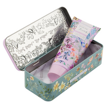 Load image into Gallery viewer, Flower of Focus - Shea Butter Hand Cream in a tin