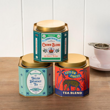 Load image into Gallery viewer, Metal Tea Caddy - English breakfast