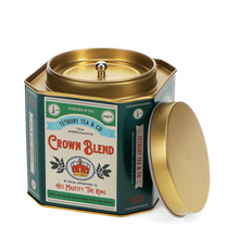 Load image into Gallery viewer, Metal Tea Caddy - Crown blend