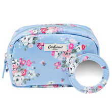 Load image into Gallery viewer, Cath Kidston - Clifton Rose make up bag with mirror