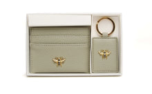 Load image into Gallery viewer, Card holder & keyring set - pistachio