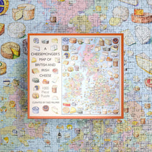 Load image into Gallery viewer, A Cheesemonger's Map of British & Irish Cheese 1000 Piece Jigsaw Puzzle