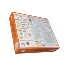 Load image into Gallery viewer, A Cheesemonger's Map of British & Irish Cheese 1000 Piece Jigsaw Puzzle