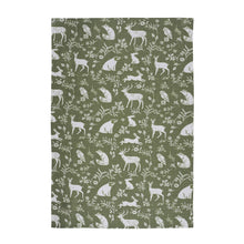 Load image into Gallery viewer, Ulster Weavers Forest Friends  - Sage Tea Towel - 2 pack
