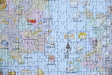 Load image into Gallery viewer, A Cheesemonger's Map of British &amp; Irish Cheese 1000 Piece Jigsaw Puzzle
