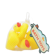 Load image into Gallery viewer, Bath toys set of yellow ducks
