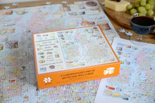 Load image into Gallery viewer, A Cheesemonger's Map of British &amp; Irish Cheese 1000 Piece Jigsaw Puzzle
