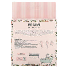 Load image into Gallery viewer, The Vintage Cosmetics Company - Pink Polka Dot Hair Turban
