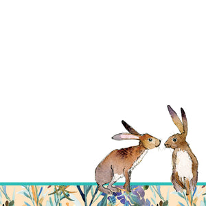 Kissing Hares - Note block