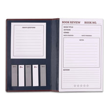 Load image into Gallery viewer, Book Club - A6 My Book Review Notes Set
