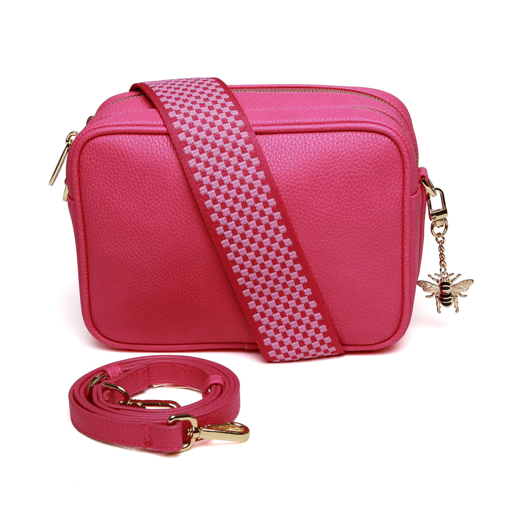 Alice Wheeler -  Soho Duel Compartment Camera Bag - Hot Pink