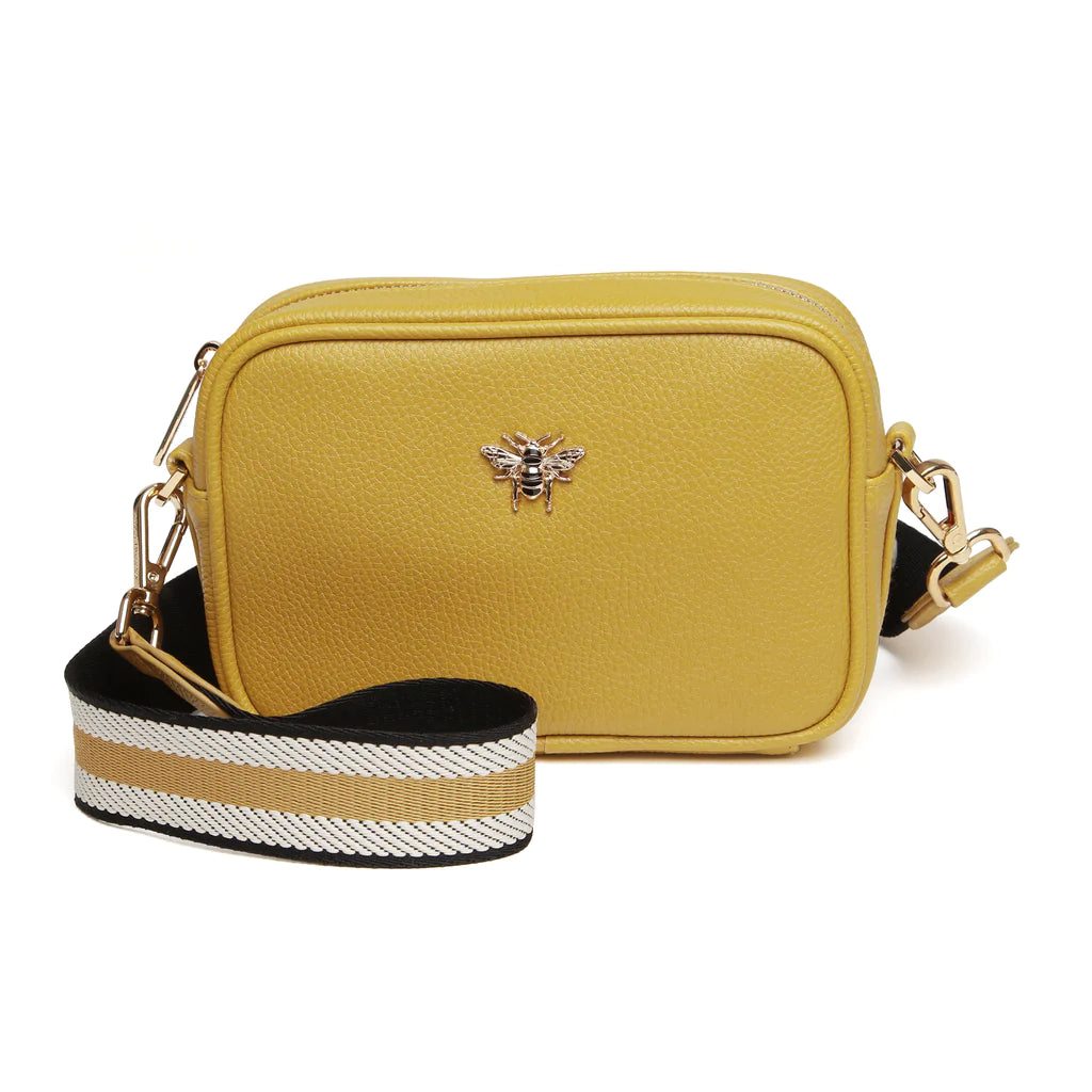 Alice Wheeler - Mini Cross Body Bag - Ochre