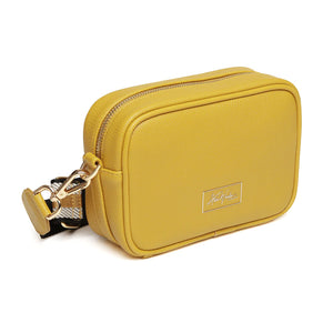 Alice Wheeler - Mini Cross Body Bag - Ochre