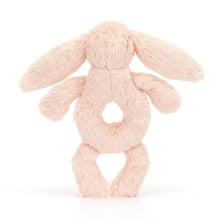 Load image into Gallery viewer, Jelly Cat - Bashful Blush Bunny Ring Rattle
