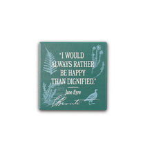 Load image into Gallery viewer, Bronte Sisters Ceramic Coaster
