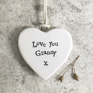 Porcelain Heart - Love you Granny