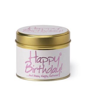 Lily-Flame - Happy birthday candle