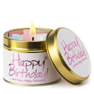 Lily-Flame - Happy birthday candle