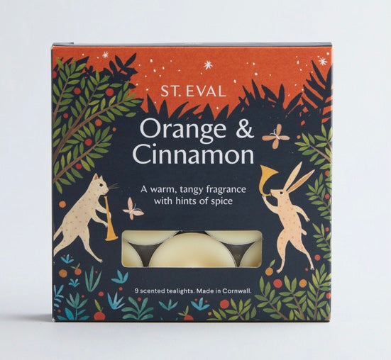 St Eval - Christmas Orange & Cinnamon Tealight