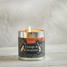 Load image into Gallery viewer, St Eval - Christmas Orange &amp; cinnamon tin candle

