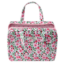 Load image into Gallery viewer, Cath Kidston - Strawberry Two Part Wash Bag With Handles
