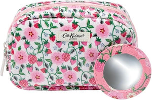 Cath Kidston - Strawberry make up bag with mirror