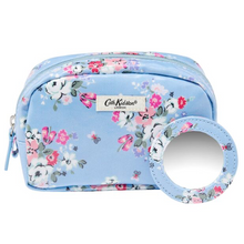 Load image into Gallery viewer, Cath Kidston - Clifton Rose make up bag with mirror
