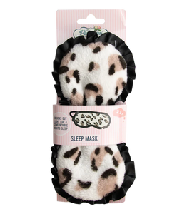 The Vintage Cosmetics Company - Leopard Print Sleep Mask