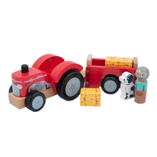 Load image into Gallery viewer, Farm Tractor &amp; Trailer

