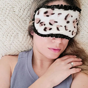 The Vintage Cosmetics Company - Leopard Print Sleep Mask