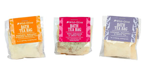 Wild Olive - Rose Vanilla & Roobois Tea Bath Tea Bag