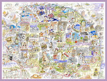 Load image into Gallery viewer, Map of Norfolk - Tim Bulmer 1000 Piece Jigsaw Puzzle
