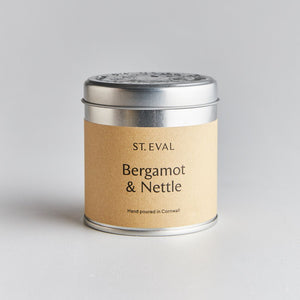 St Eval - Bergamot & Nettle Tin Candle
