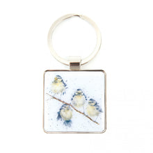 Load image into Gallery viewer, Wrendale Designs - &#39;Hanging Out&#39; blue tit keyring
