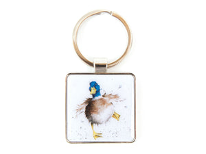 Wrendale Designs - 'A Waddle and a Quack' keyring