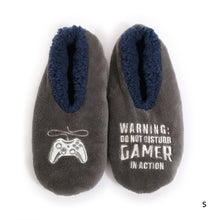 Load image into Gallery viewer, Men&#39;s Gamer Snuggly Slippers
