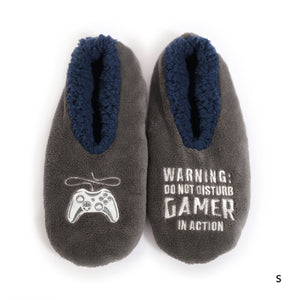 Men's Gamer Snuggly Slippers