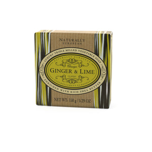 Naturally European Ginger & Lime - Soap Bar