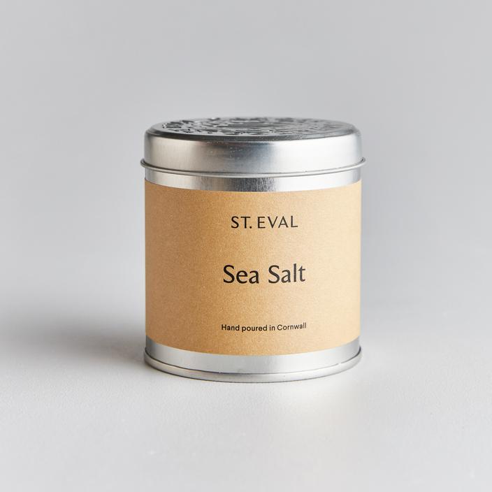 St Eval - Sea Salt Scented Tin Candle