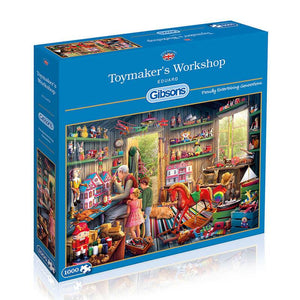 Gibsons Puzzles - Toymakers Workshop 1000 pieces