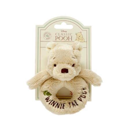 Winnie the Pooh One Hundred Acre Wood Plush Ring Rattle